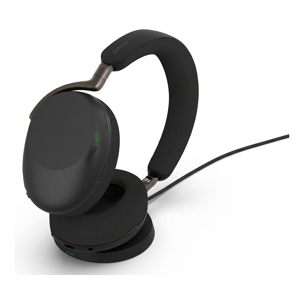 Bežične slušalice JABRA Evolve2 85 UC Stereo (ANC, 10 mikrofona, do 37h baterije, stanica za punjenje, USB-A)
