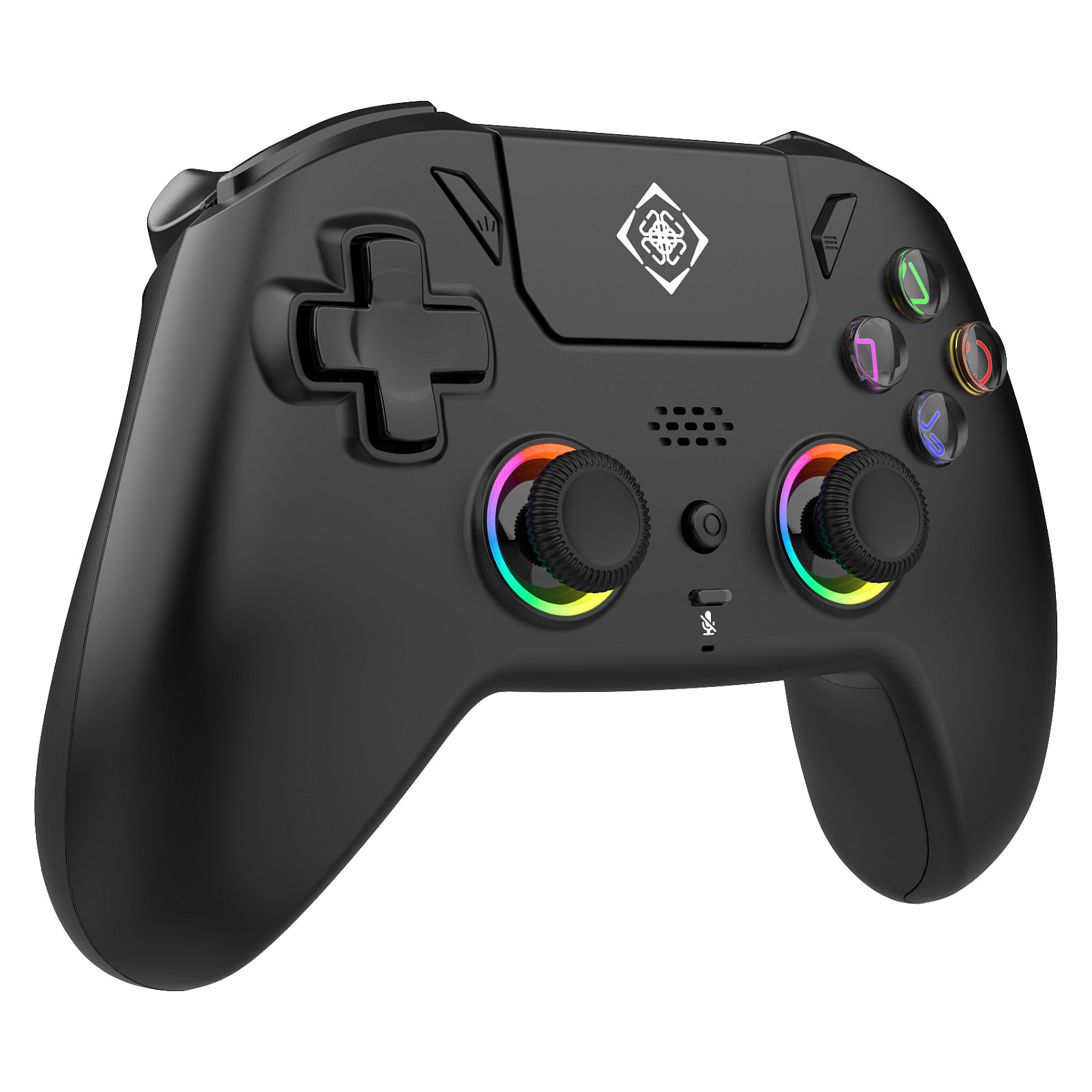 Bežični kontroler DELTACO GAM-150-B (za PS5/PS4/PC, RGB, Hall-Effect, Bluetooth/2.4GHz)-2