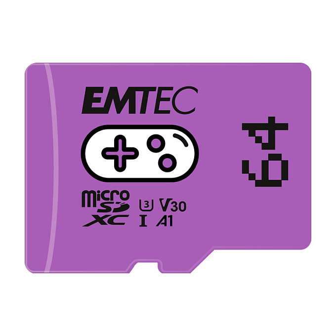 Memorijska kartica EMTEC Gaming 64GB microSDXC (UHS-I, U3, V30, A1, 100/85 MB/s)