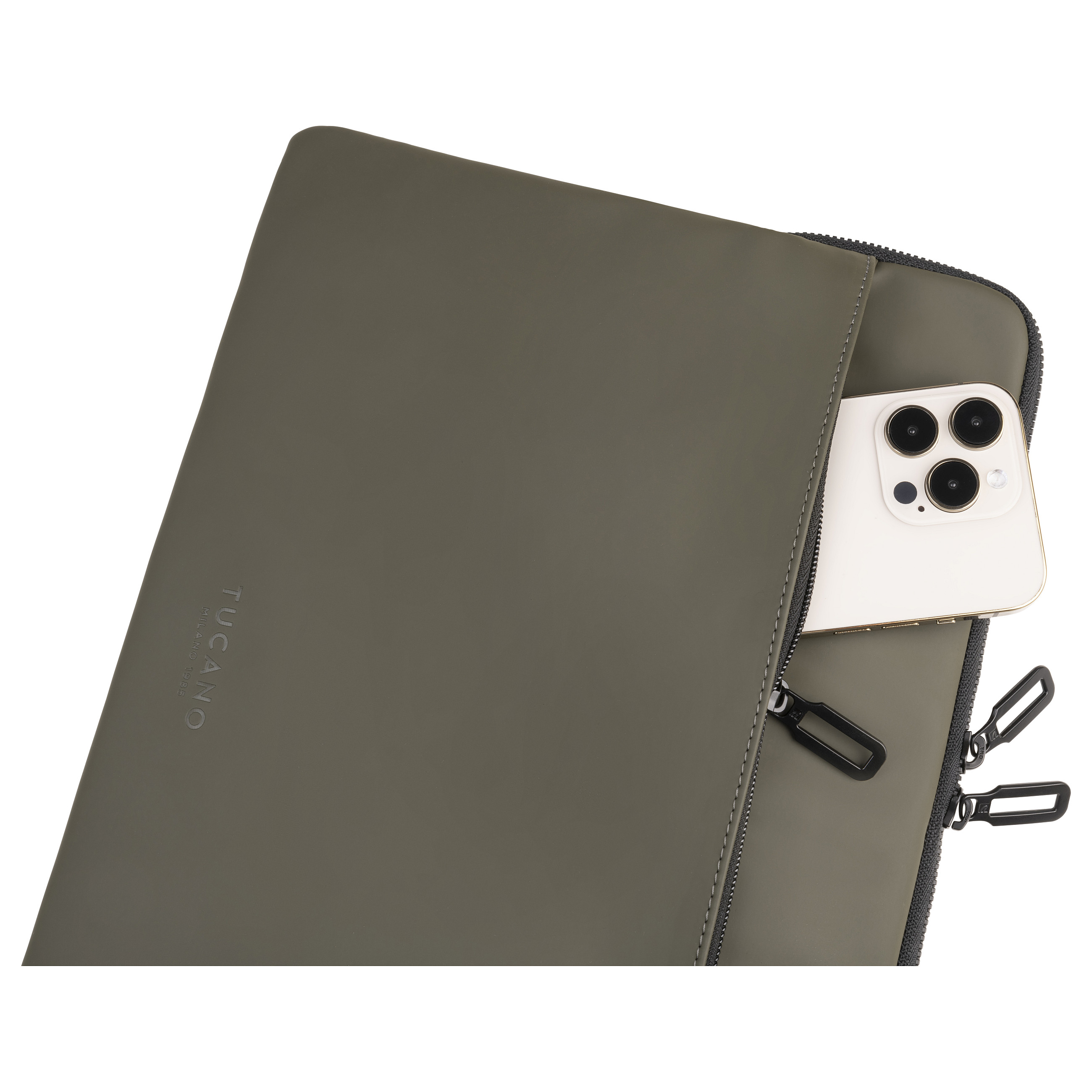 Torba za laptop TUCANO Gommo Sleeve (za 15.6"-16", zelena)-2