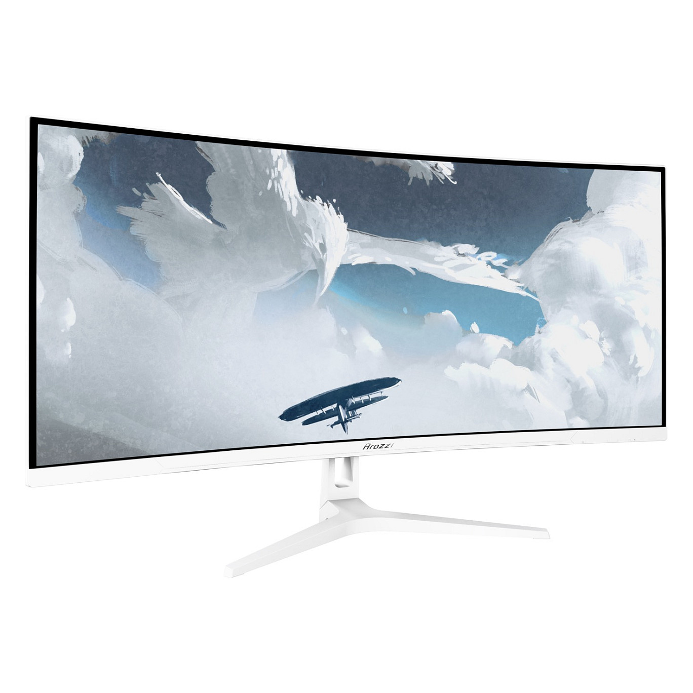 Gaming monitor AROZZI Nova 34" Curved (3440x1440, VA, 165Hz, 1ms, FreeSync Premium) bijeli-1