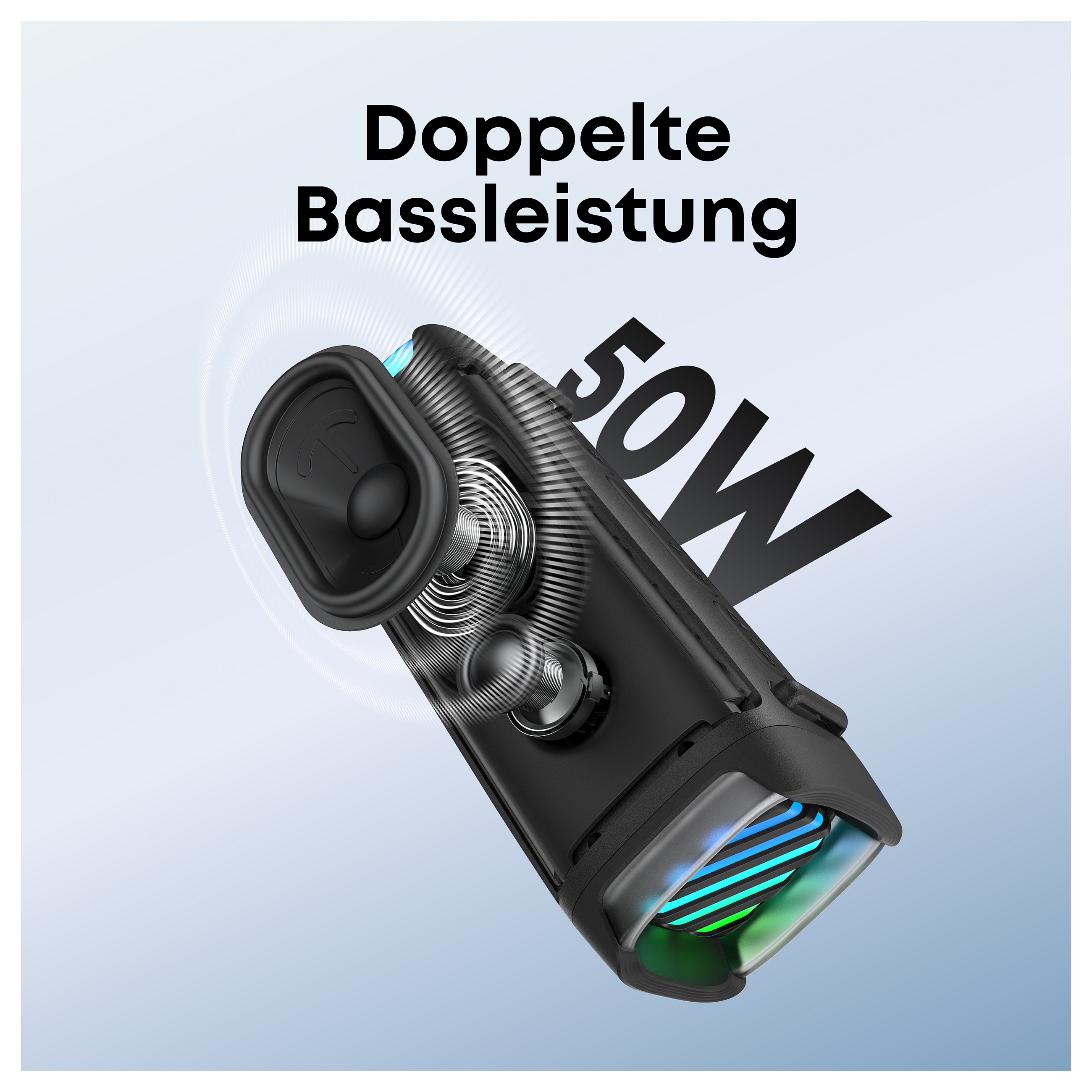 Bluetooth zvučnik ANKER Soundcore Boom 3i (50W, IP68, 16h baterije, BassUp, Svjetlosni efekti)-3