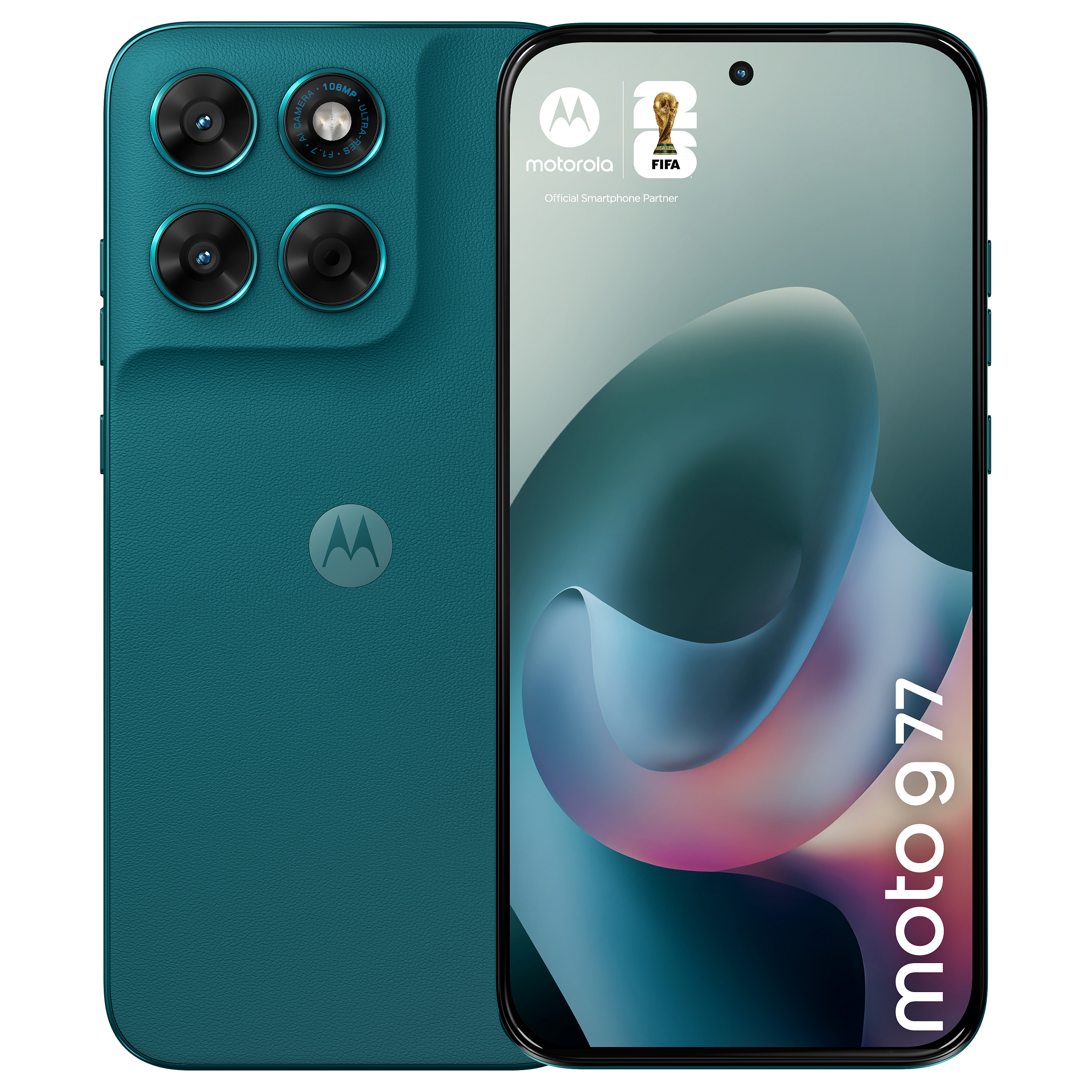 Mobitel MOTOROLA Moto G77 5G (6.6" pOLED 120Hz, 8GB, 256GB, 108MP, 5000mAh) Shaded Spruce