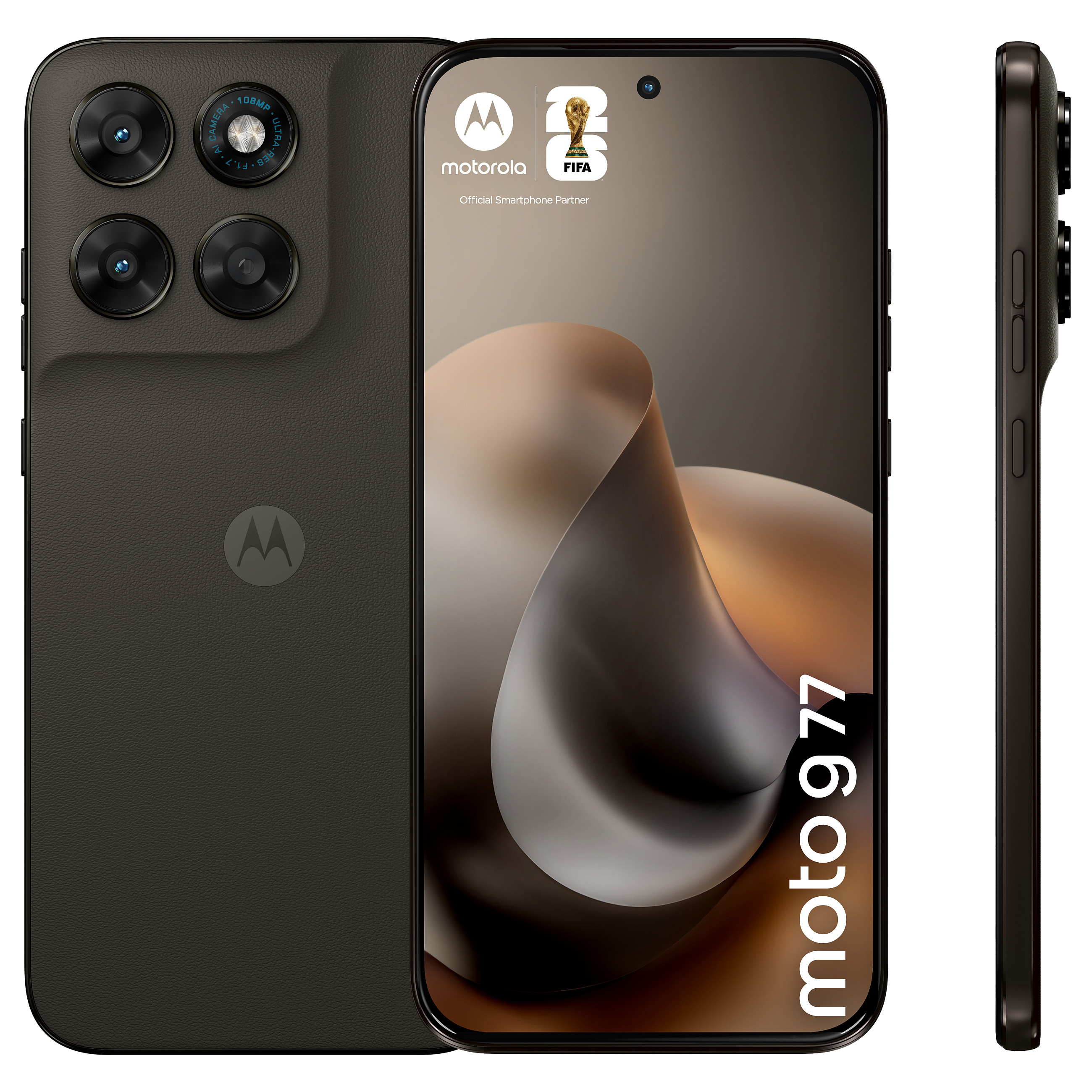 Mobitel MOTOROLA Moto G77 5G (6.78" AMOLED, 8 GB, 256 GB, 108 MP) Black Olive-1