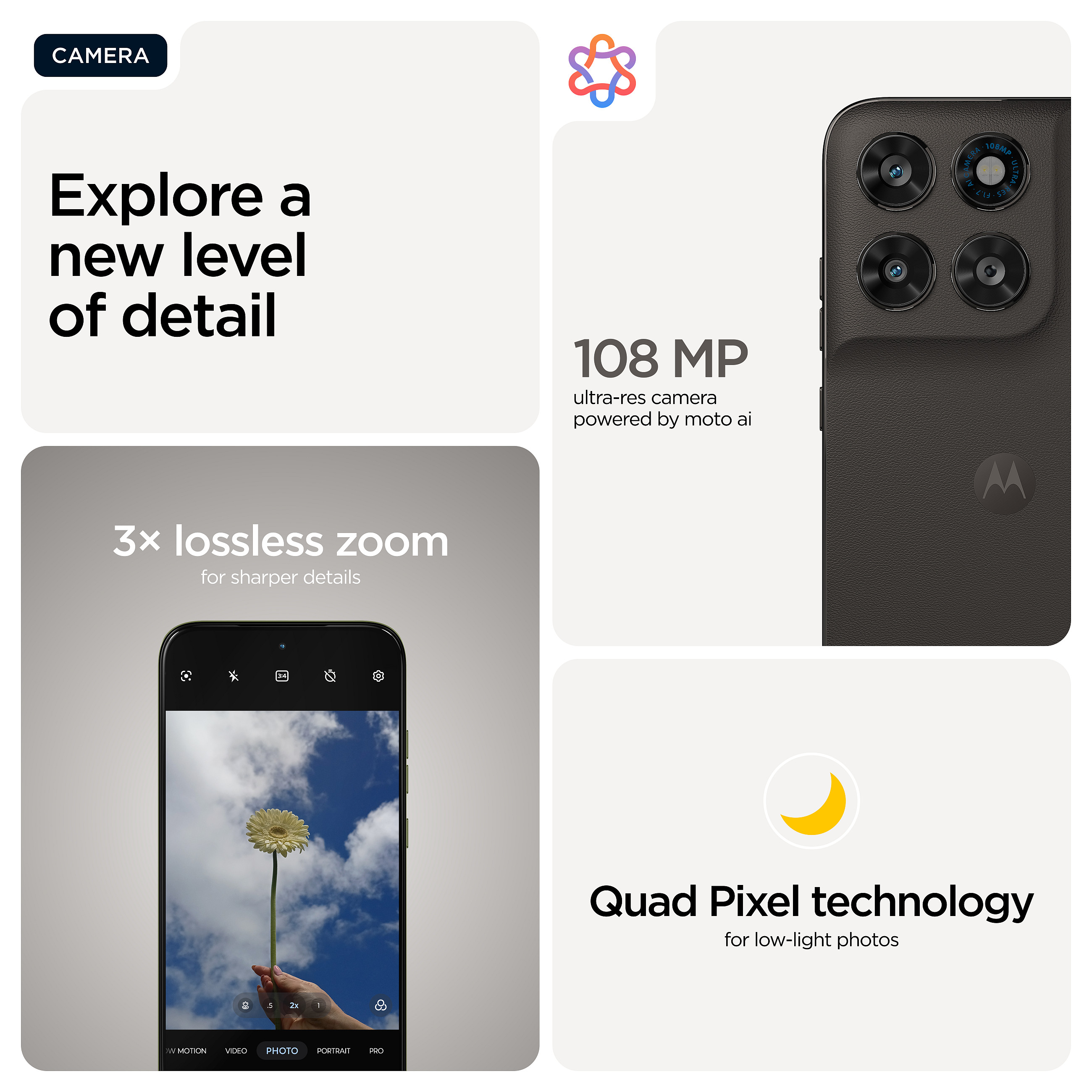 Mobitel MOTOROLA Moto G77 5G (6.78" AMOLED, 8 GB, 256 GB, 108 MP) Black Olive-9