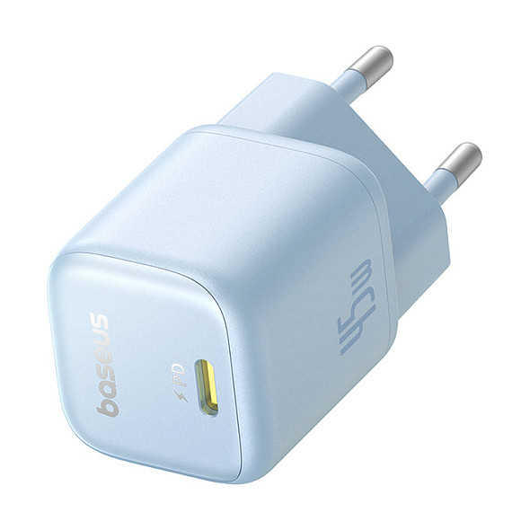 Kućni punjač BASEUS GaN5 Pro 45W (USB-C + USB-A, PD, QC) Plavi-4