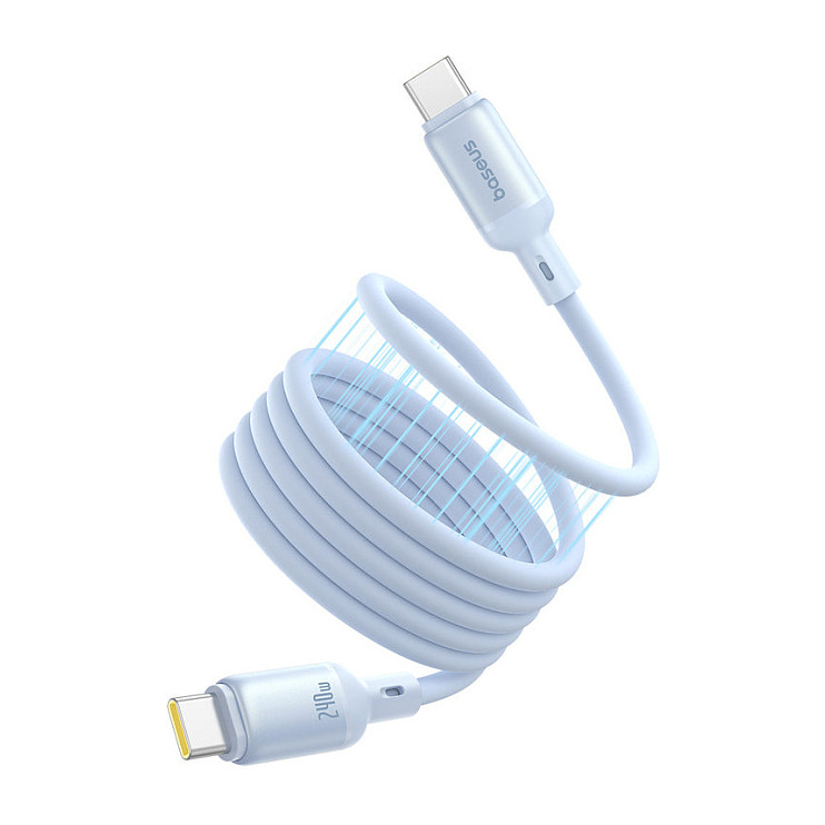 Baseus PicoGo USB-C na USB-C kabel 240W 1m plavi (magnetski, PD 3.1)-1