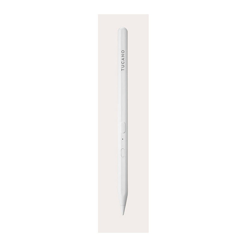 Stylus olovka TUCANO Pencil 3 (za Apple iPad od 2018., Palm Rejection, magnetsko pričvršćivanje, USB-C) bijela-0
