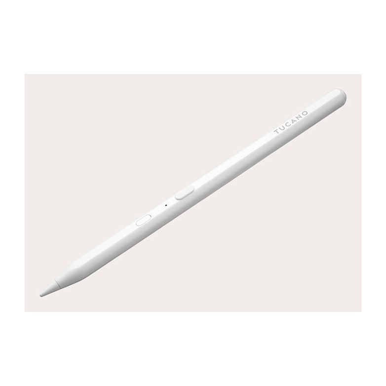 Stylus olovka TUCANO Pencil 3 (za Apple iPad od 2018., Palm Rejection, magnetsko pričvršćivanje, USB-C) bijela-2