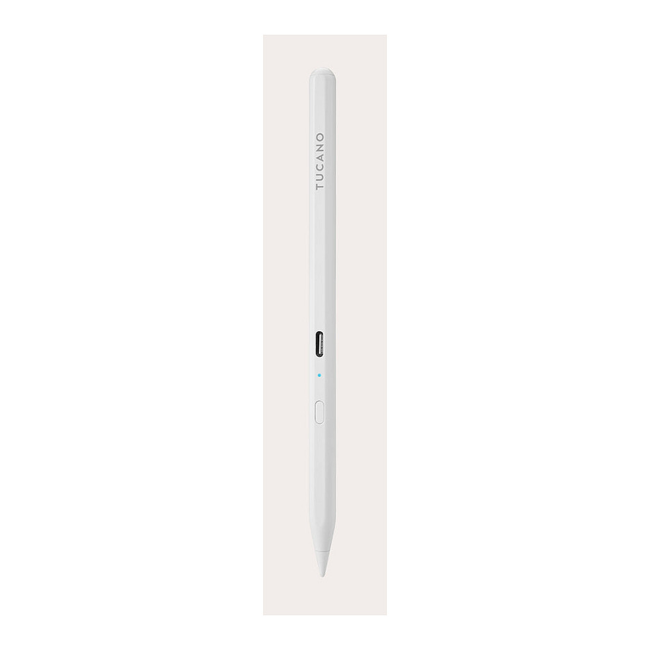 Stylus olovka TUCANO Pencil 3 (za Apple iPad od 2018., Palm Rejection, magnetsko pričvršćivanje, USB-C) bijela-5