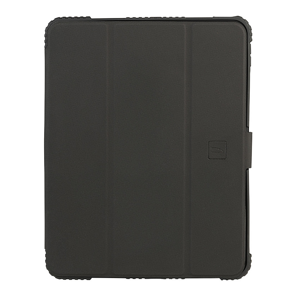 Zaštitna maska TUCANO Educo za Apple iPad 10.9" (10. gen), crna (utor za Apple Pencil, funkcija stalka)