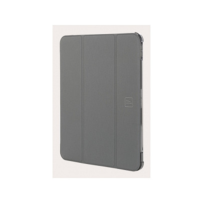 Zaštitna maska TUCANO Satin za iPad 10. gen (10.9") / iPad 11" (A16), vojna zaštita, držač za Apple Pencil, siva-1