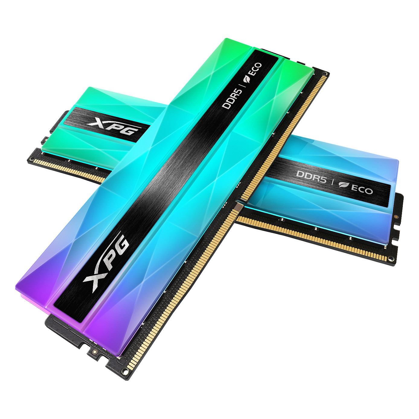 RAM memorija ADATA XPG LANCER NEON RGB 32GB (2x16GB) DDR5 6400MHz CL32 (AX5U6400C3216G-DCLANBK)-1