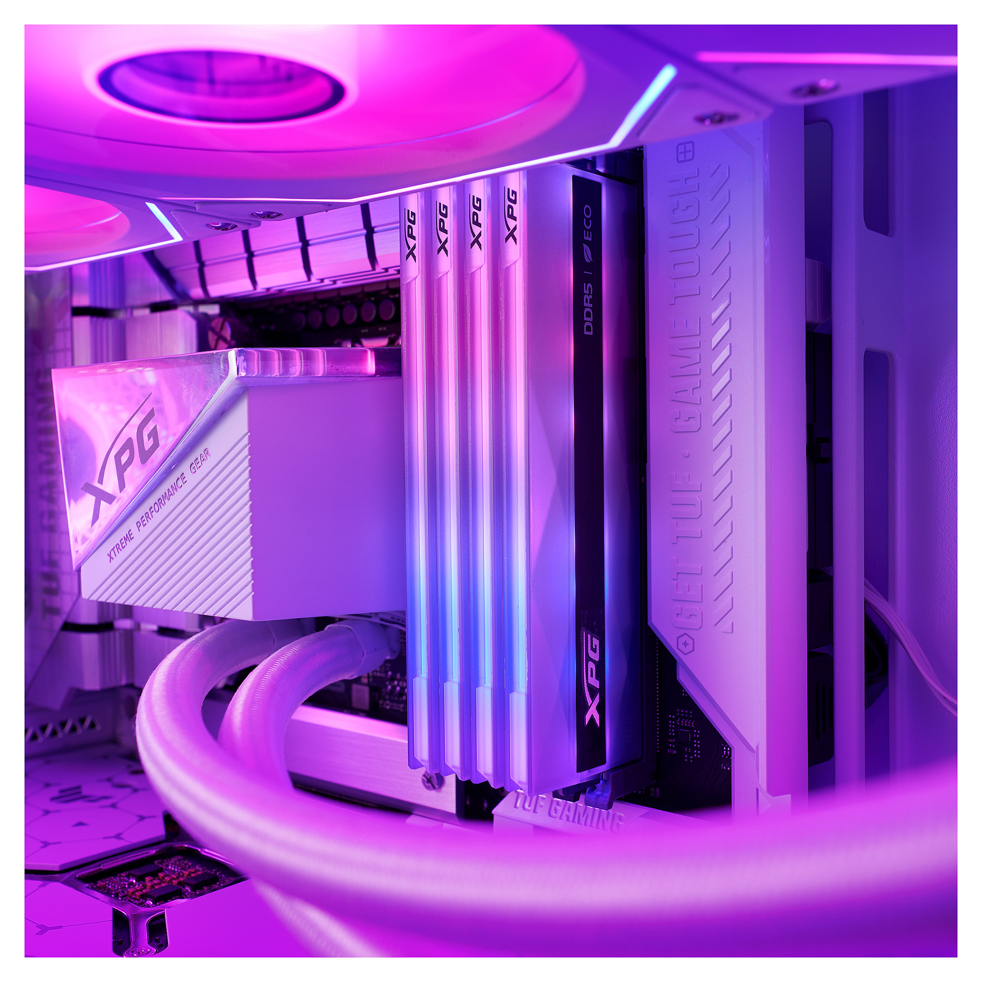 RAM memorija ADATA XPG LANCER NEON RGB 32GB (2x16GB) DDR5 6400MHz CL32 (AX5U6400C3216G-DCLANBK)-9