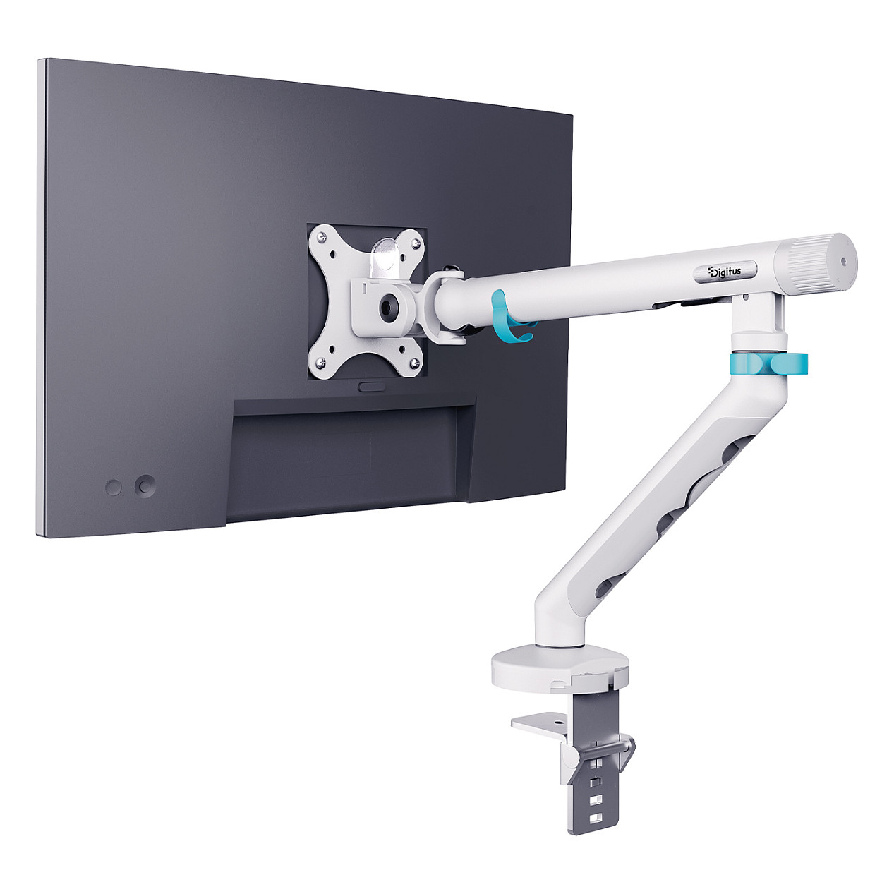 Nosač za monitor DIGITUS DA-90441 (za monitore 17-35", do 10 kg, VESA, bijeli)-2