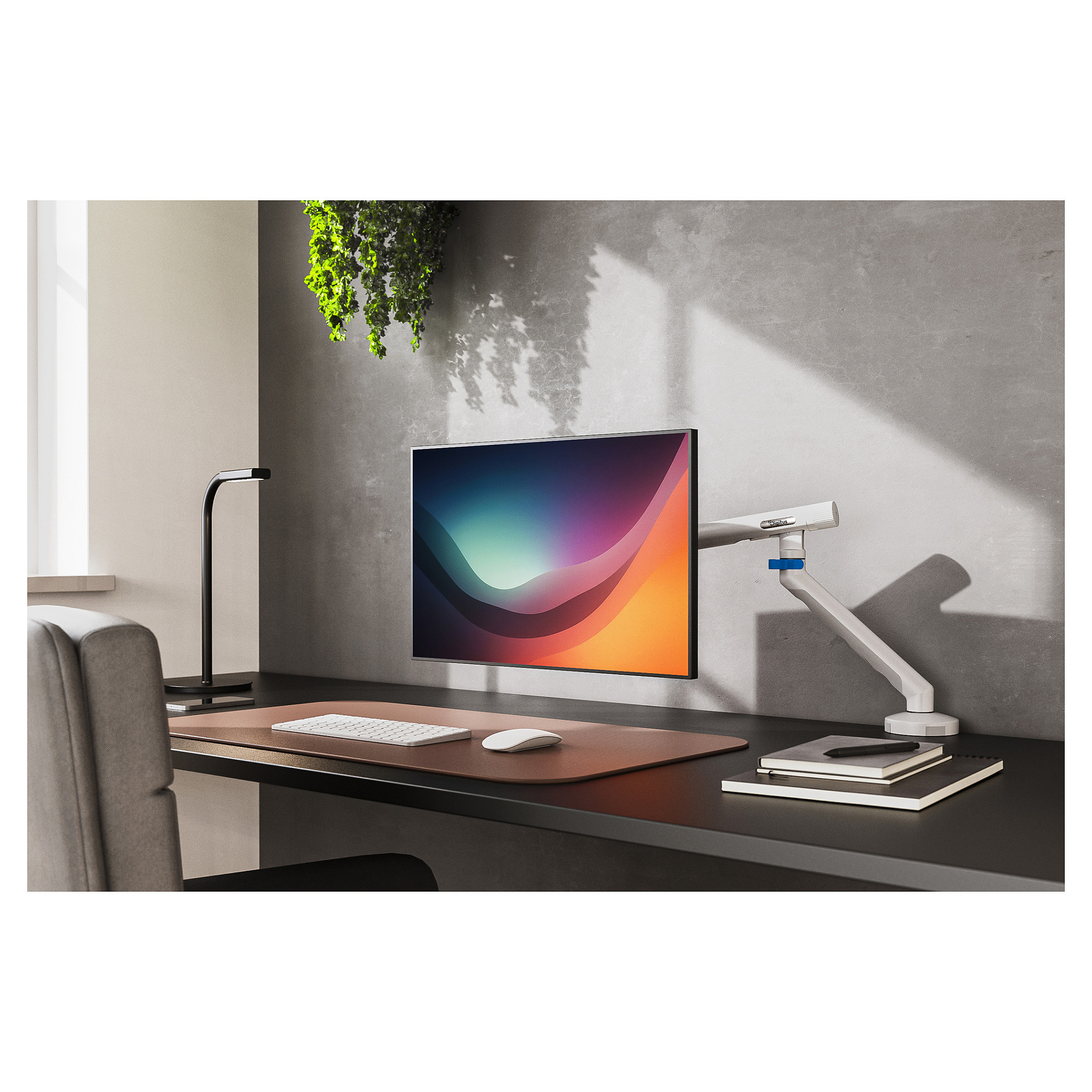 Nosač za monitor DIGITUS DA-90441 (za monitore 17-35", do 10 kg, VESA, bijeli)-7