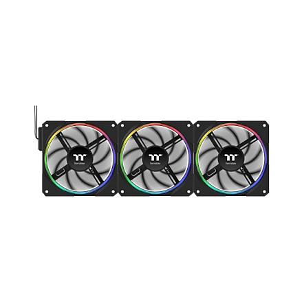 Ventilatori za kućište THERMALTAKE TS120 EX ARGB Sync 120mm (3 komada, PWM, 2000 RPM) Crni-2