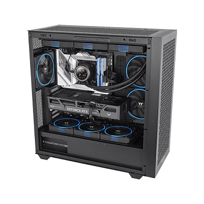 Ventilatori za kućište THERMALTAKE TS120 EX ARGB Sync 120mm (3 komada, PWM, 2000 RPM) Crni-5