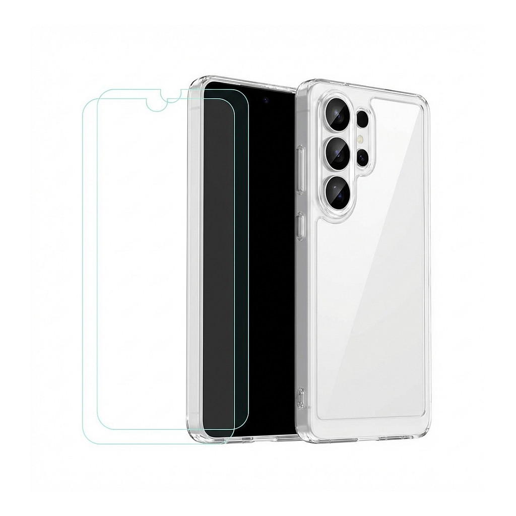Set dodatne opreme SAMSUNG Starter Kit za Galaxy S24+ (prozirna maskica, zaštitno staklo, 25W punjač)