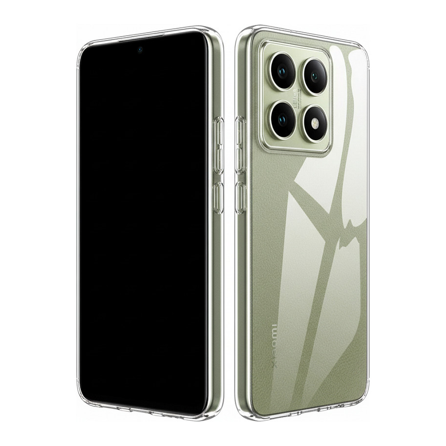 Maskica za mobitel PEDEA Soft TPU za Xiaomi Redmi 14T Pro, prozirna-0