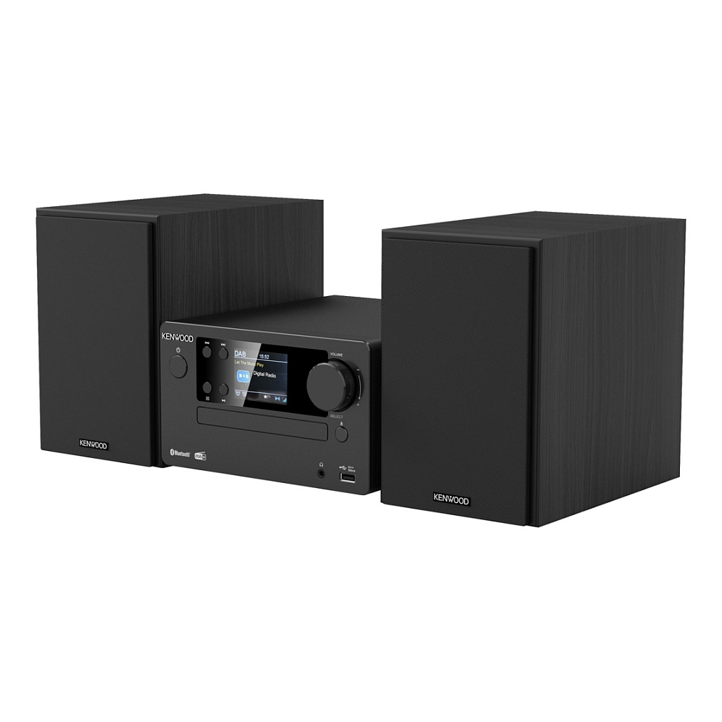 Hi-Fi linija KENWOOD M-725DAB (DAB+, Bluetooth, CD, USB, 2x25W) crna-8