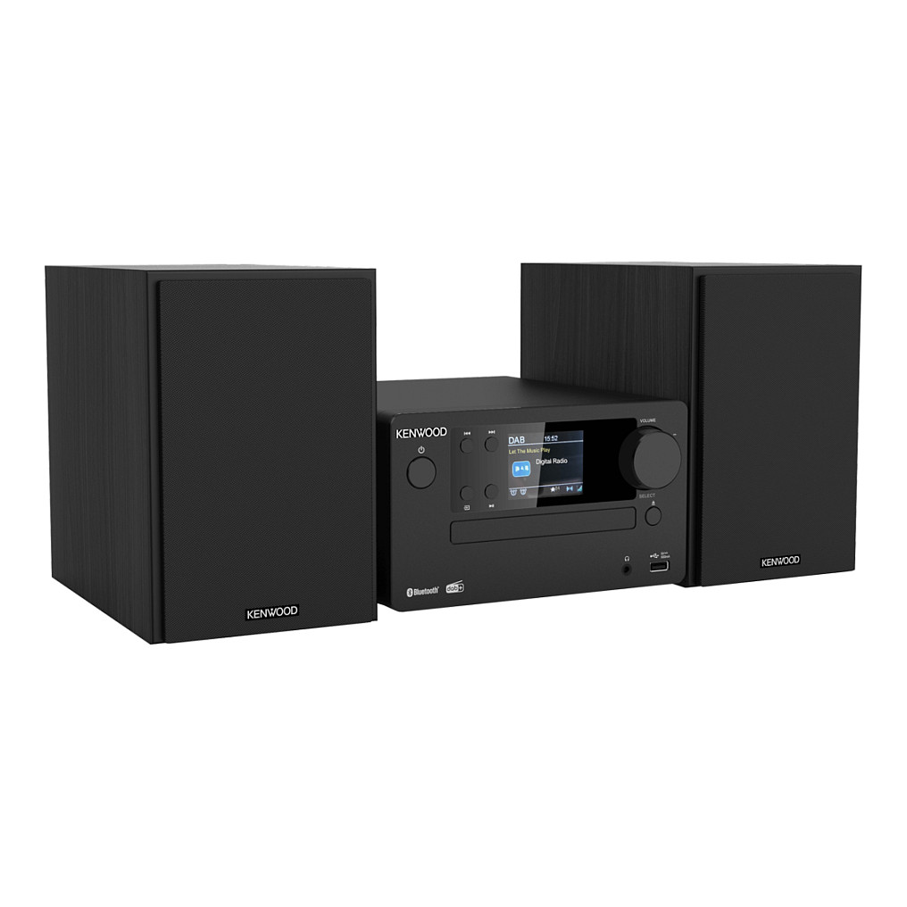 Hi-Fi linija KENWOOD M-725DAB (DAB+, Bluetooth, CD, USB, 2x25W) crna-9