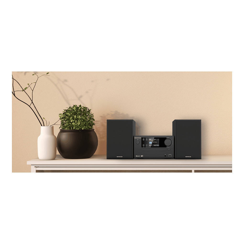 Hi-Fi linija KENWOOD M-725DAB (DAB+, Bluetooth, CD, USB, 2x25W) crna-11