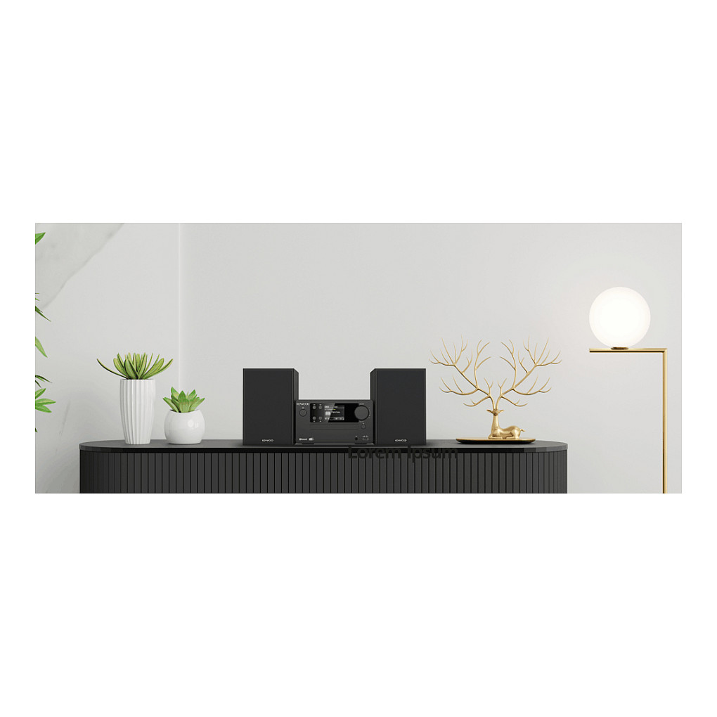 Hi-Fi linija KENWOOD M-725DAB (DAB+, Bluetooth, CD, USB, 2x25W) crna-12