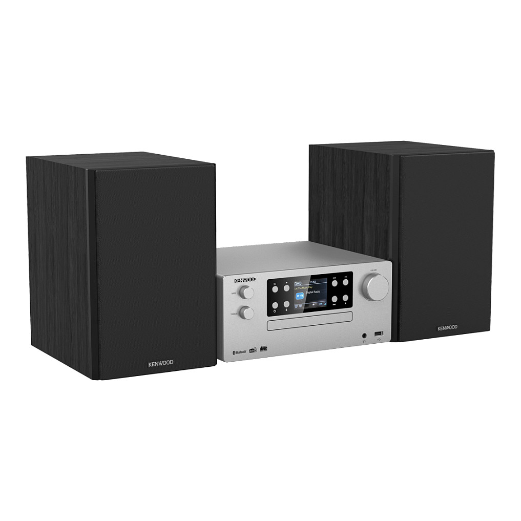 Mikro linija KENWOOD M-925DAB srebrna boja-4
