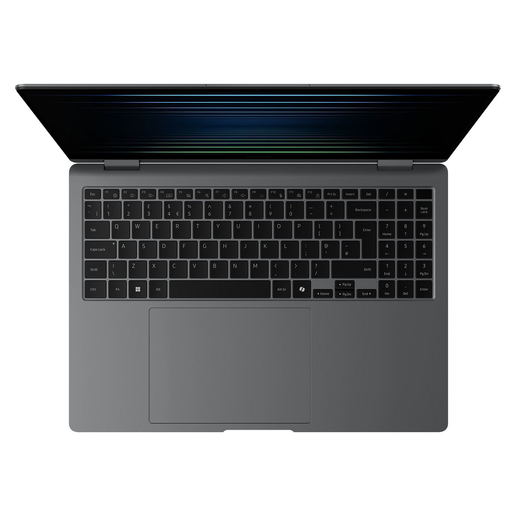 Laptop SAMSUNG Galaxy Book4 Pro 360 (16" AMOLED 2X Touch, Intel Core Ultra 5 125H, 16 GB, 512 GB SSD) Moonstone Gray-1