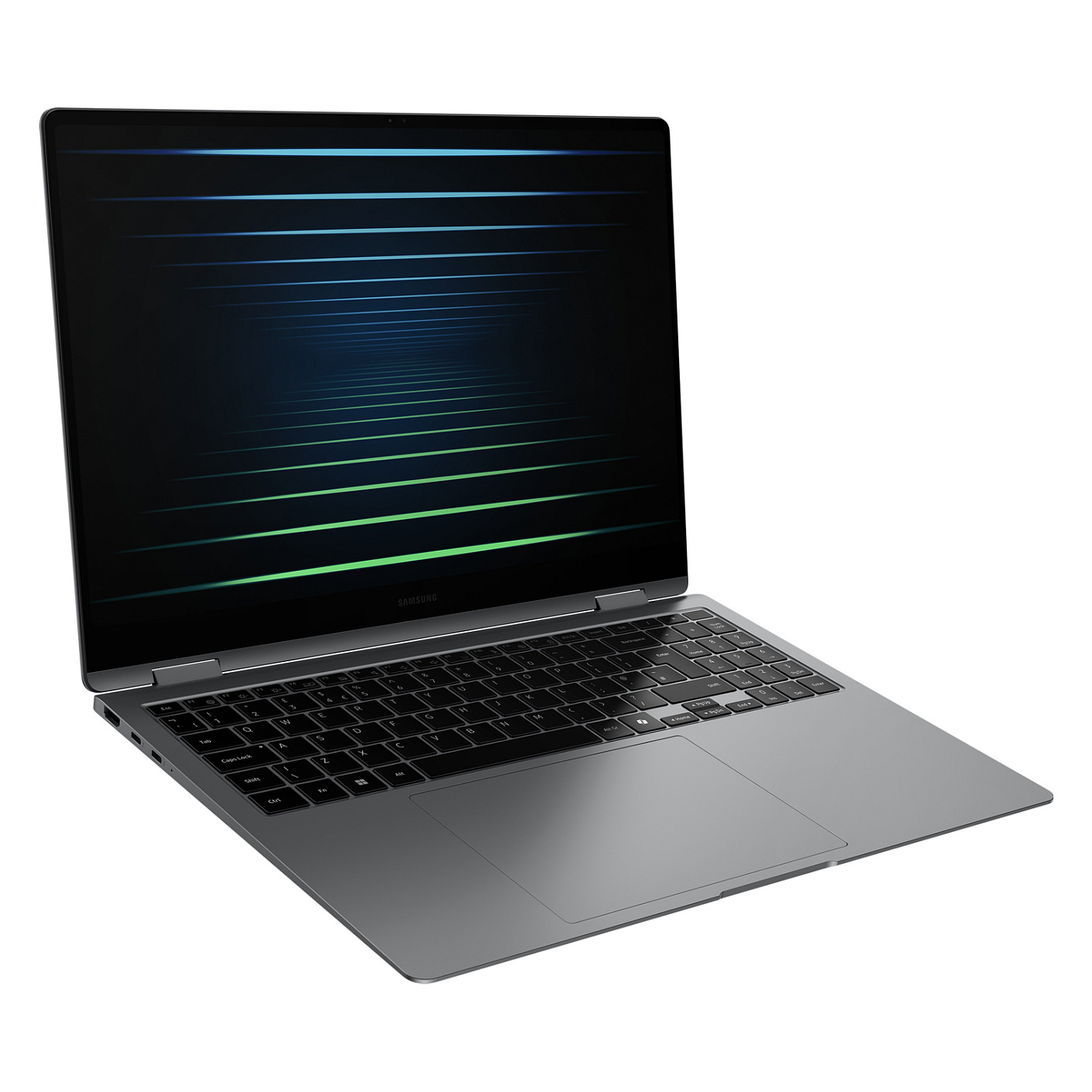 Laptop SAMSUNG Galaxy Book4 Pro 360 (16" AMOLED 2X Touch, Intel Core Ultra 5 125H, 16 GB, 512 GB SSD) Moonstone Gray-9