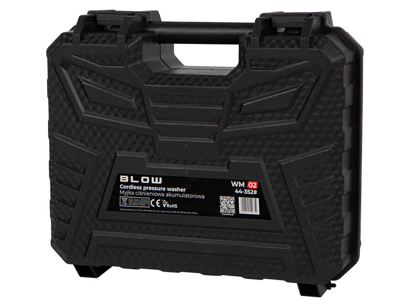 Akumulatorski visokotlačni perač BLOW WM-02 (22 bar, 20V baterija, 5m crijevo)-2