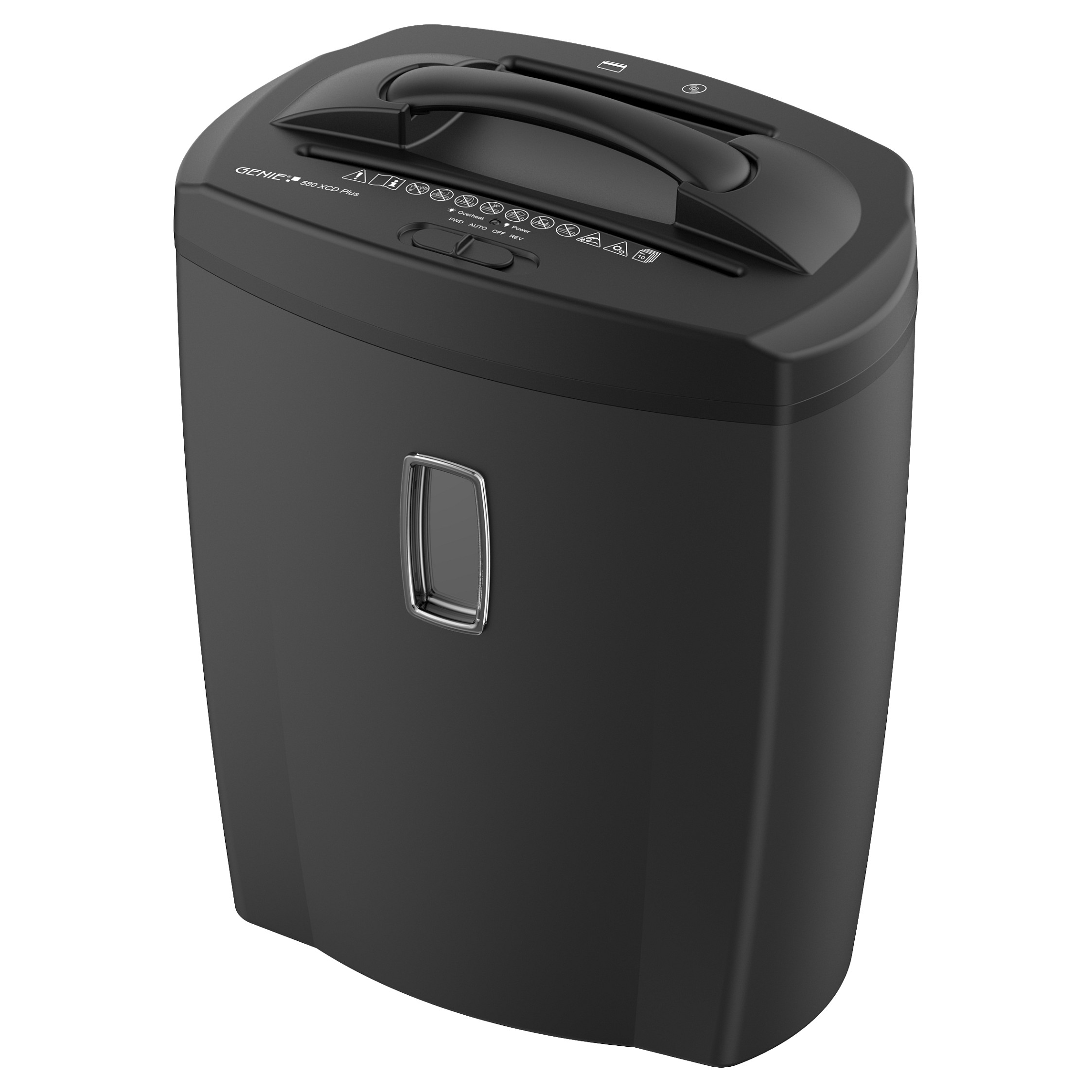 Uništavač dokumenata GENIE 580 XCD Plus (10 listova, P-4, 21 L, CD/kartice)-0