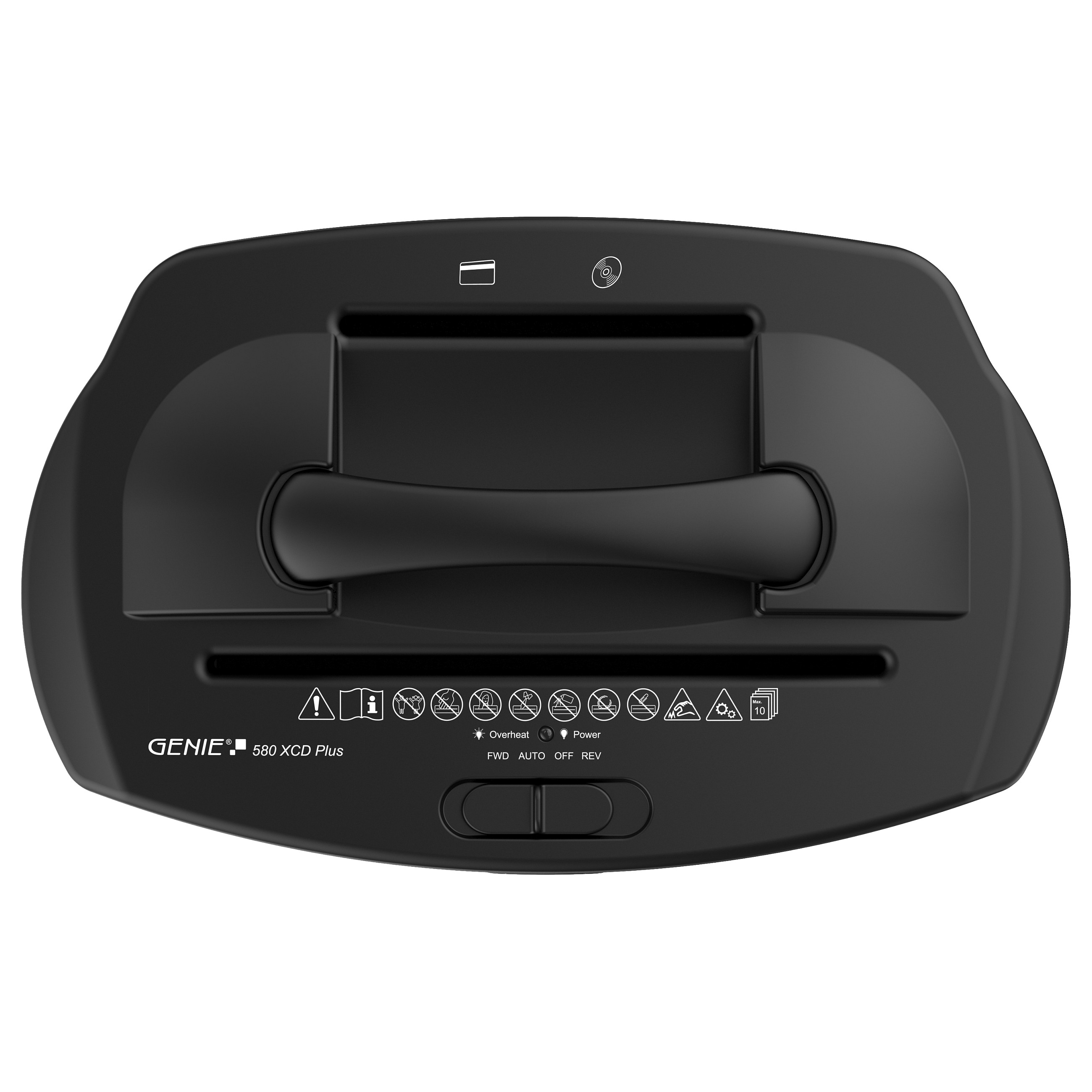Uništavač dokumenata GENIE 580 XCD Plus (10 listova, P-4, 21 L, CD/kartice)-3