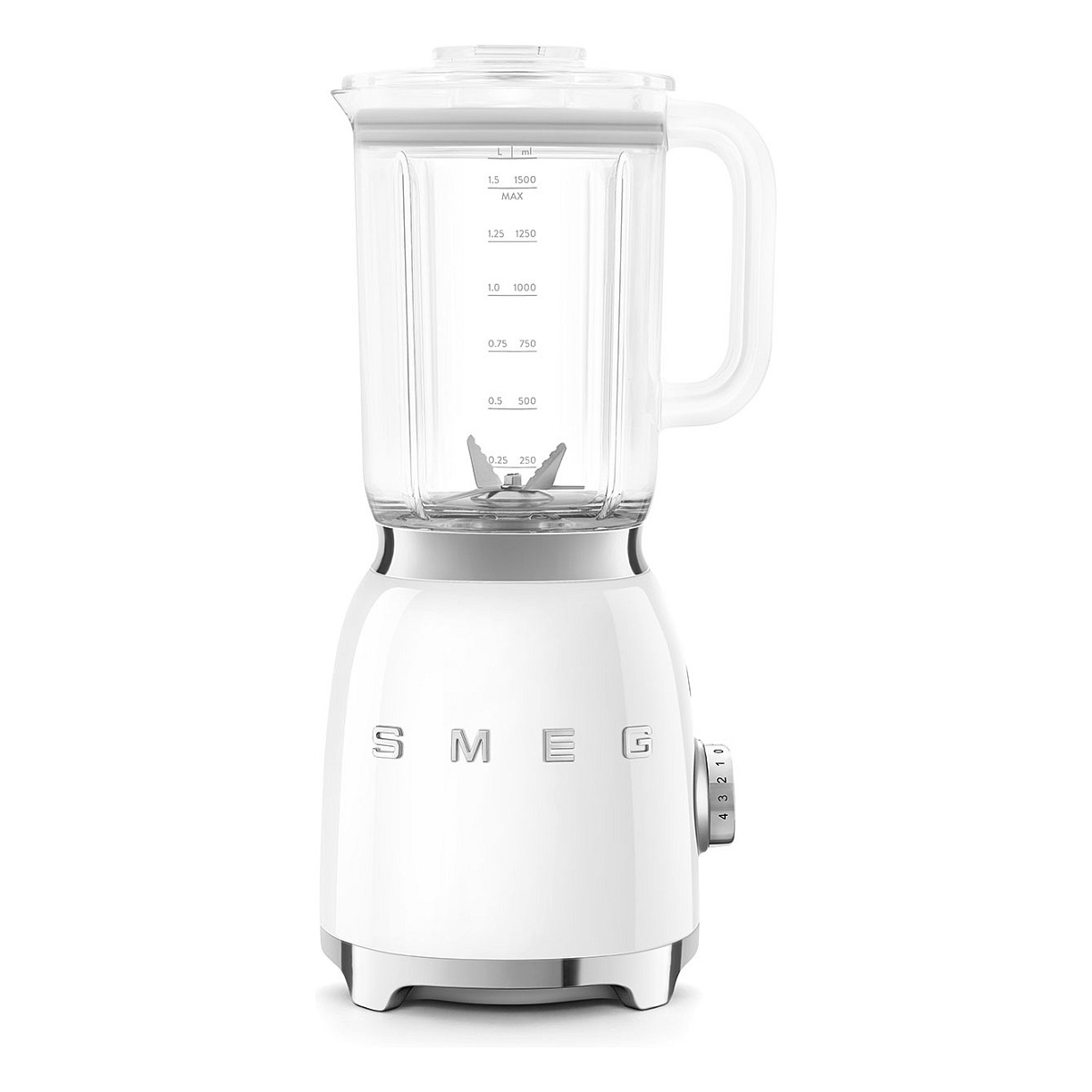 Blender SMEG BLF03WHEU (800W, 1.5L Tritan posuda, 4 brzine) bijeli-0