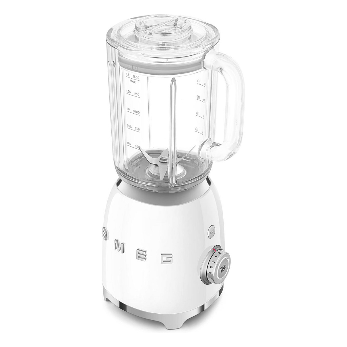 Blender SMEG BLF03WHEU (800W, 1.5L Tritan posuda, 4 brzine) bijeli-6