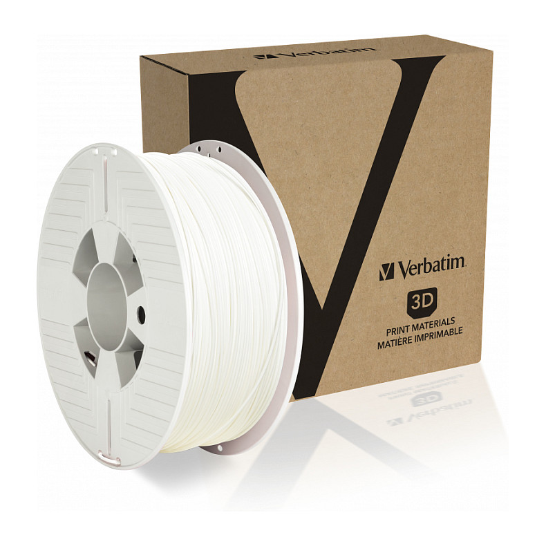 Filament za 3D printer VERBATIM PLA 1.75mm 1kg (Bijela)-1