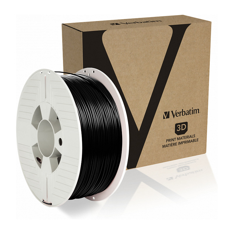 3D Printer Filament VERBATIM ABS 1.75mm 1kg Black-1