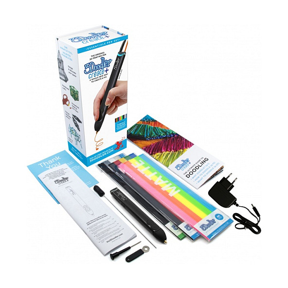 Filamenti za 3D olovku 3Doodler Create+ / Pro+ PLA (250 kom, Clearly Glacier Mix)-1