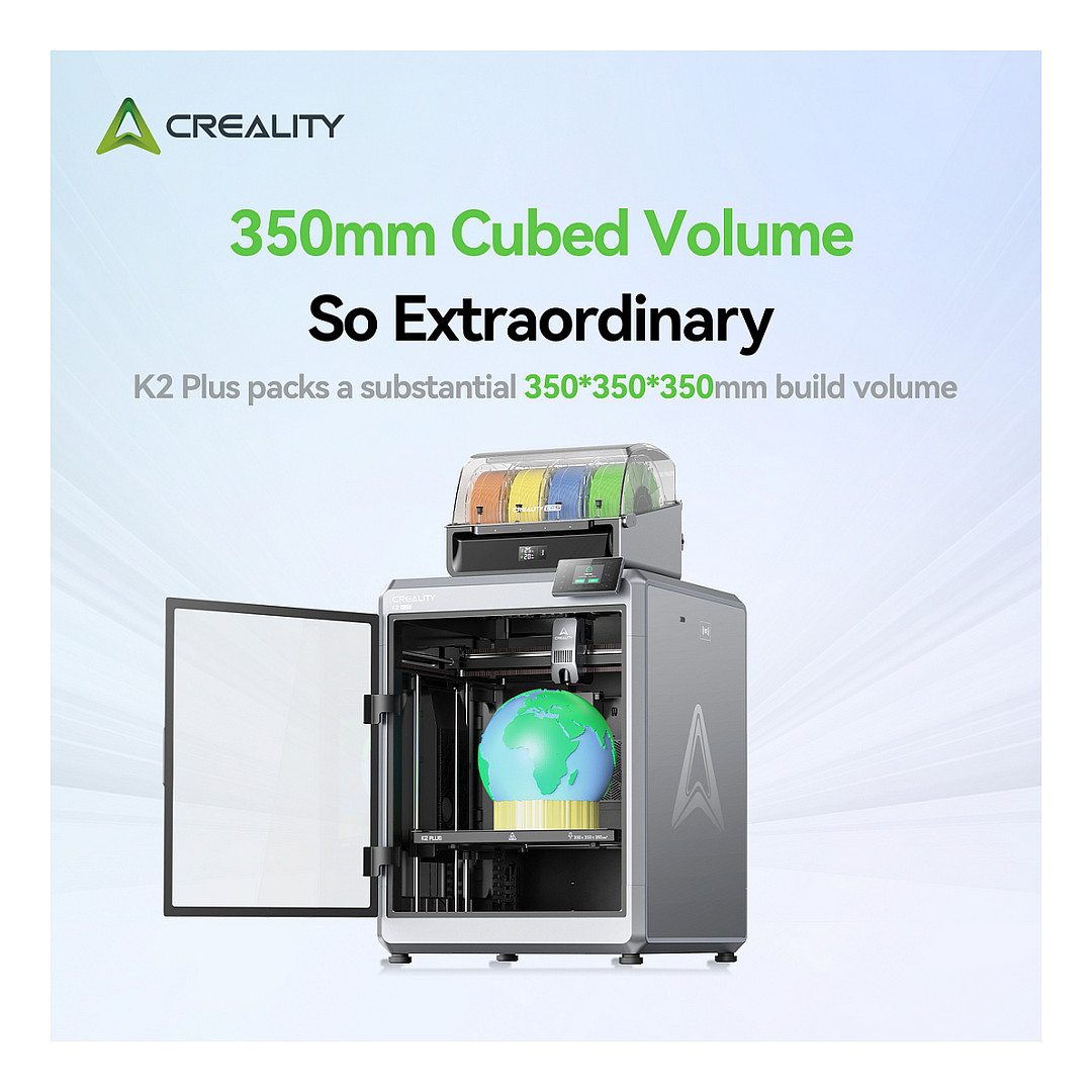 3D printer CREALITY K2 Plus Combo (350x350x350mm, CFS za 4 boje, 600mm/s, grijana komora)-15