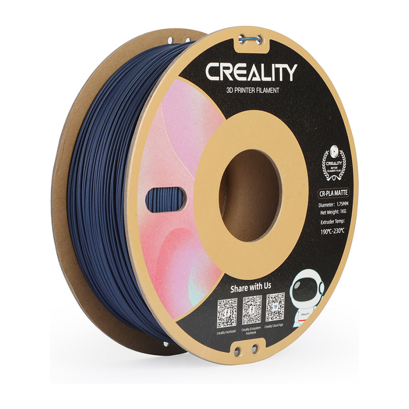 Filament za 3D printer CREALITY CR-PLA Matte 1.75mm 1kg (Navy Blue)