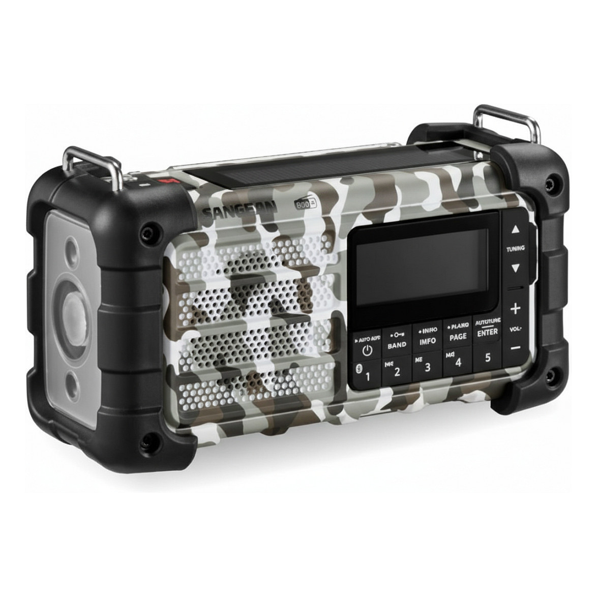 Radio prijemnik SANGEAN MMR-99 DAB+ Arctic Camo (DAB+/FM, Bluetooth, solarno/dinamo punjenje, IP55)-0