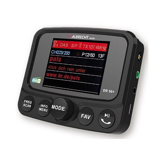 Albrecht DR 56+ DAB+ adapter za autoradio (Bluetooth, FM transmiter, Hands-free)-0