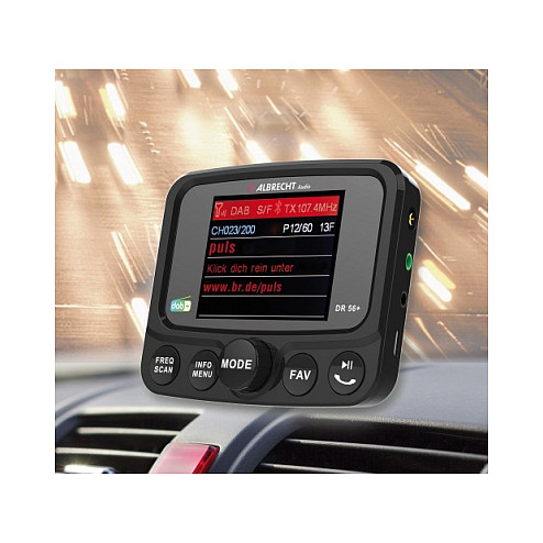 Albrecht DR 56+ DAB+ adapter za autoradio (Bluetooth, FM transmiter, Hands-free)-3