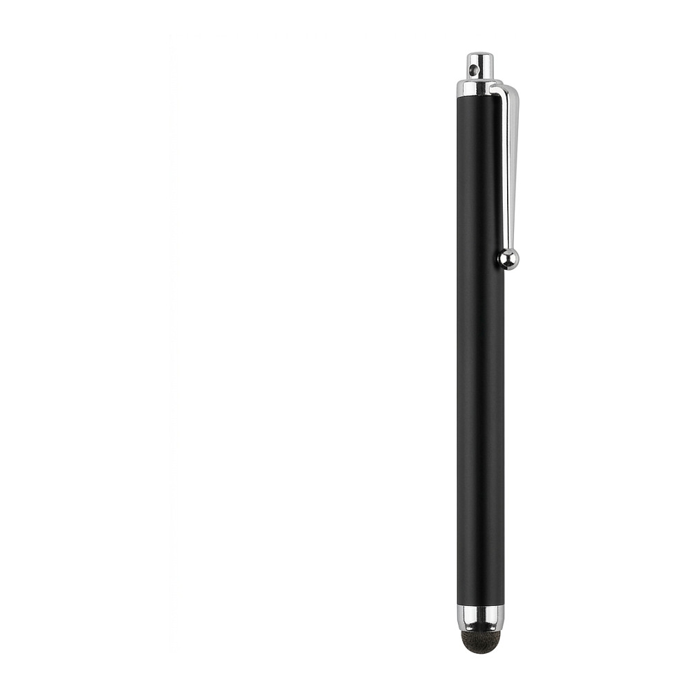 PEDEA Touchpen mit Faserspitze, schwarz; ohne Schlaufe-0