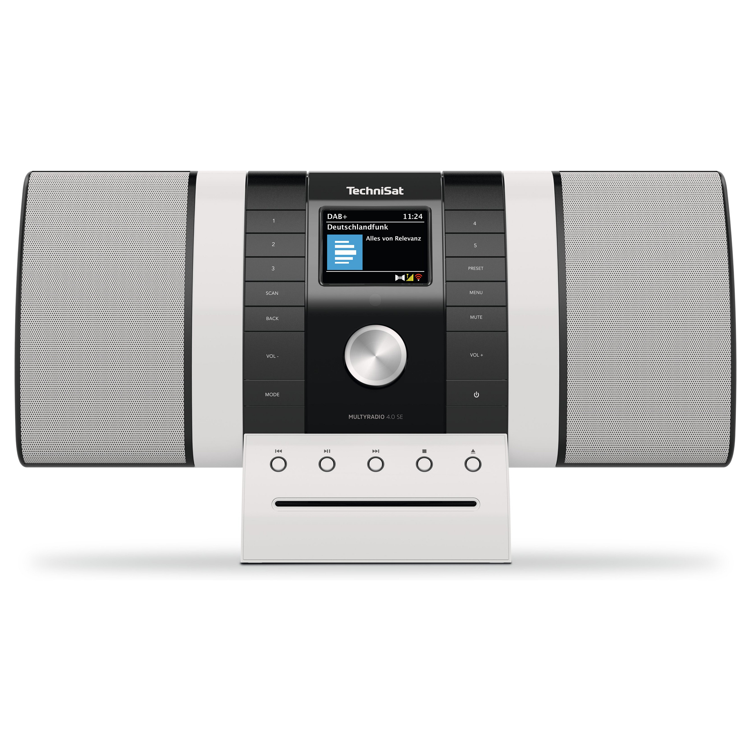 Internet radio TECHNISAT Multyradio 4.0 SE (DAB+/FM, CD, Bluetooth, Spotify Connect) Crno/Bijeli-0