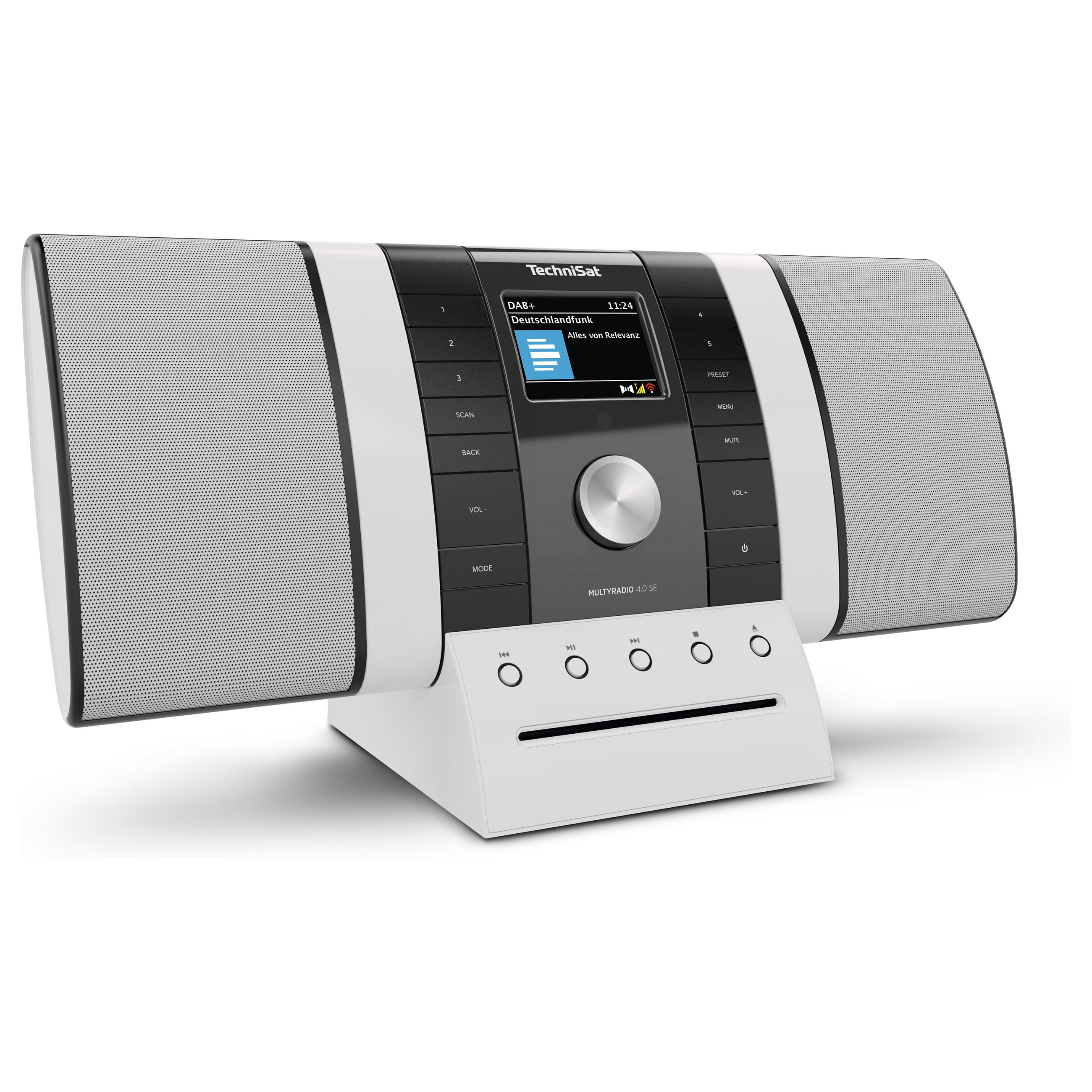 Internet radio TECHNISAT Multyradio 4.0 SE (DAB+/FM, CD, Bluetooth, Spotify Connect) Crno/Bijeli-1