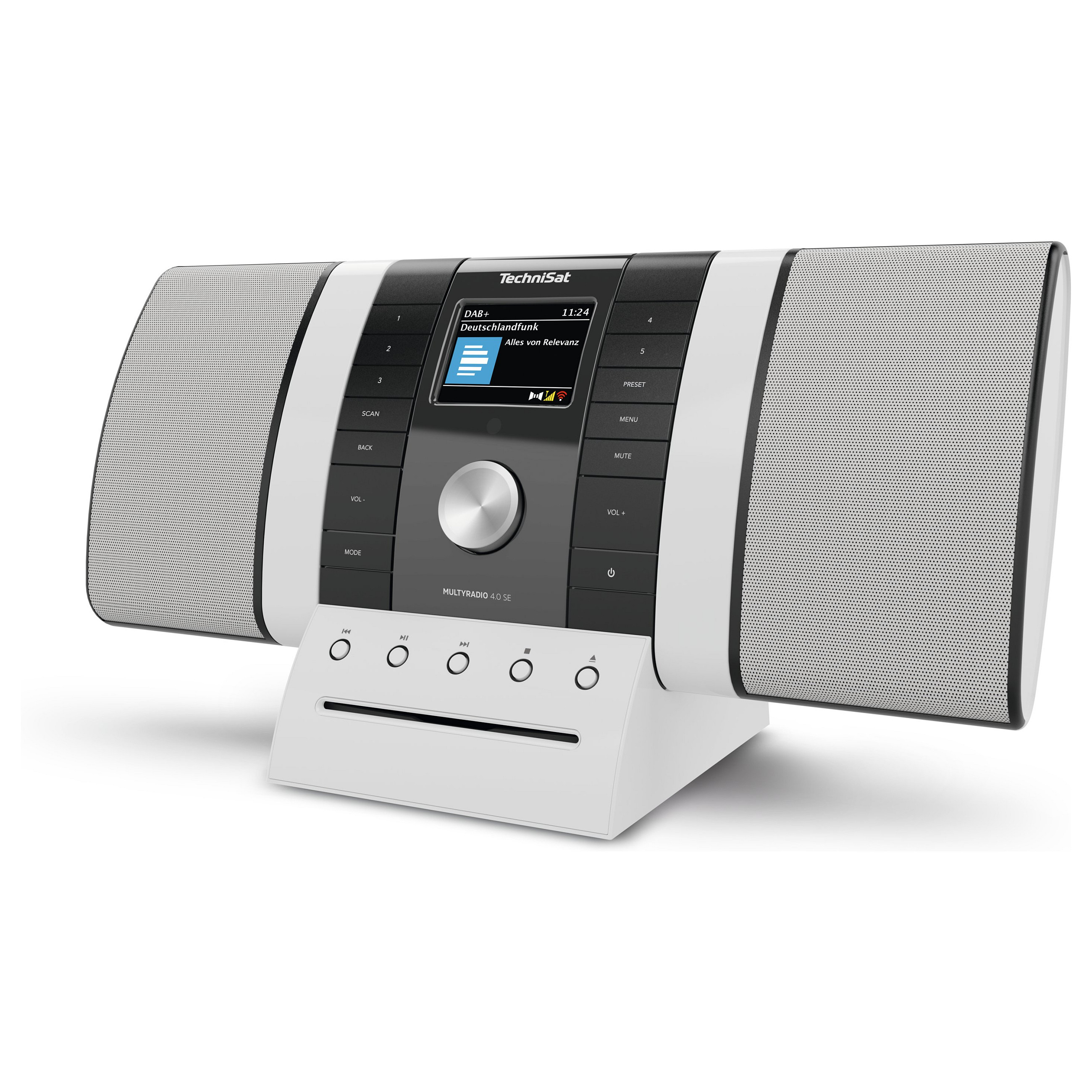 Internet radio TECHNISAT Multyradio 4.0 SE (DAB+/FM, CD, Bluetooth, Spotify Connect) Crno/Bijeli-2