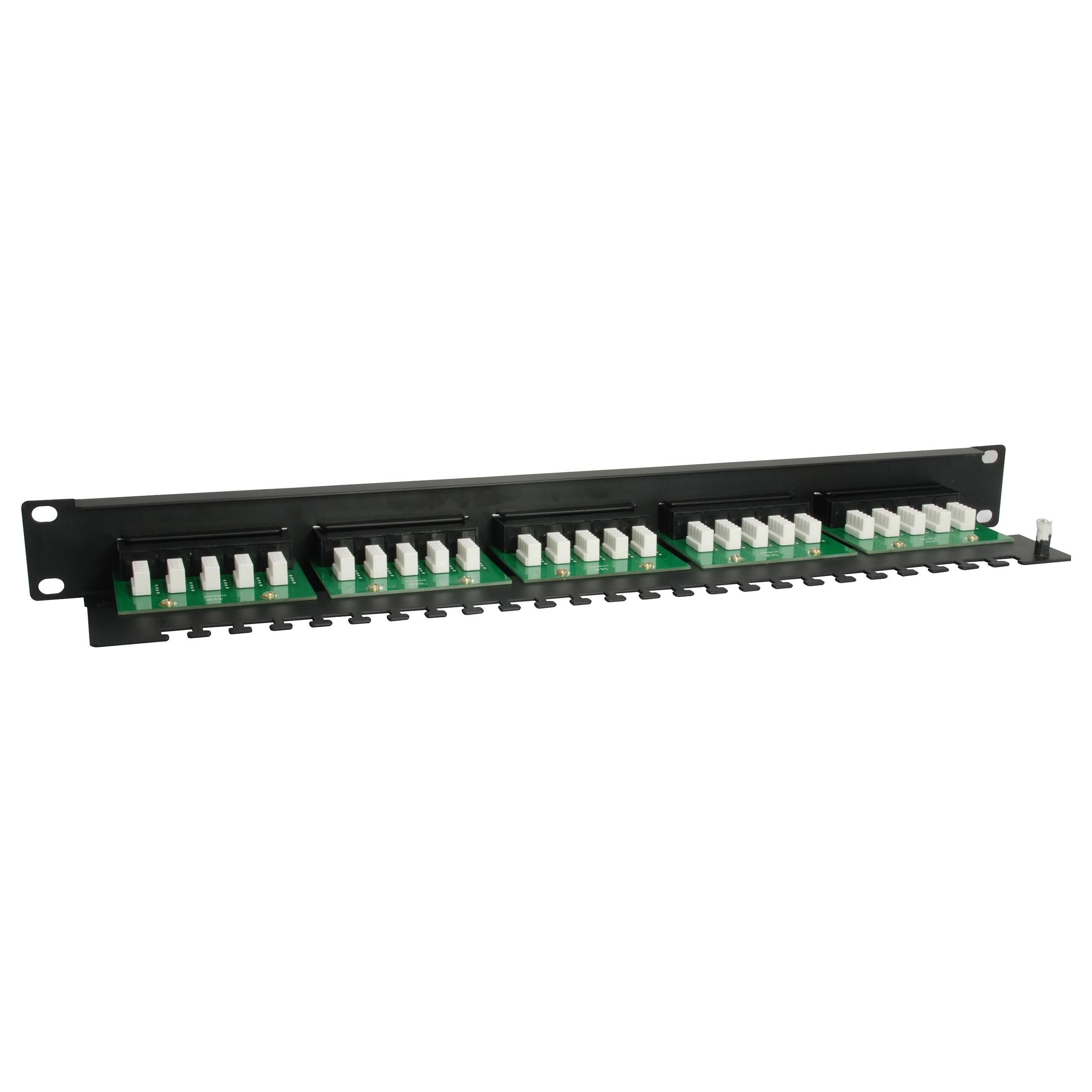 Patch panel EQUIP 25-portni Cat.3 ISDN (19", 1U, UTP, 25x RJ45)-5
