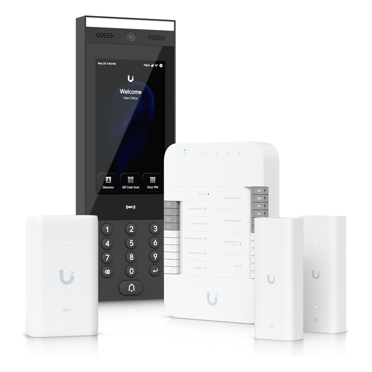 Starter kit za kontrolu pristupa UBIQUITI UniFi Access G3 Starter Kit Gate (NFC, PIN, IP55)
